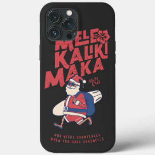 メレカリキマカ – サンおもしろいタハワイアンクリスマス iPhone 13 PRO MAXケース