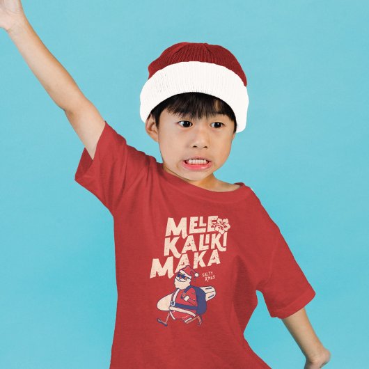 メレカリキマカ – サンおもしろいタハワイアンクリスマス Tシャツ