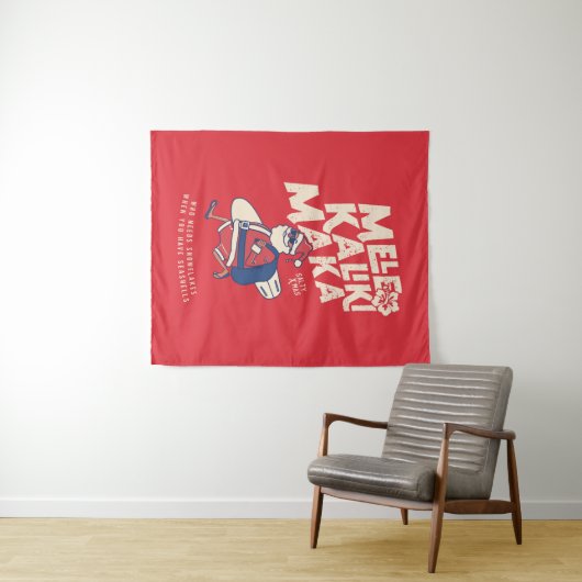 メレカリキマカ – サンおもしろいタハワイアンクリスマスT タペストリー (インサイチュ(横))