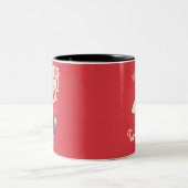 メレカリキマカ – サンおもしろいタハワイアンクリスマスT ツートーンマグカップ (中央)