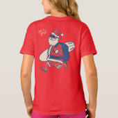 メレカリキマカ – サンおもしろいタハワイアンクリスマスT Tシャツ (裏面)