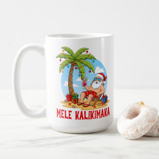 メレカリキマカ サンタ クリスマス コーヒーマグカップ