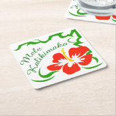 メレカリキマカ スクエアペーパーコースター (アングル)