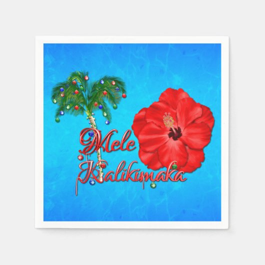 メレカリキマカ スタンダードカクテルナプキン (正面)