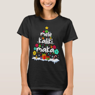 メレカリキマカ トロカル クリスマス ハワイアン サンタ クロース Xmas Tシャツ