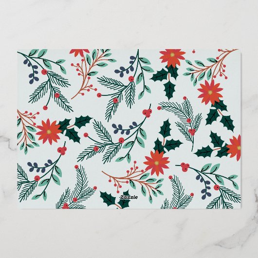 メレカリキマカ |ハワイの写真 箔シーズンカード (裏面)