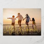 メレカリキマカ |ハワイの写真 箔シーズンカード (正面)