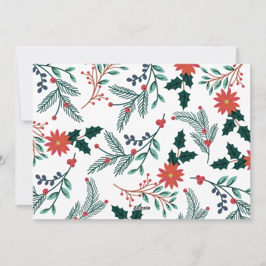 メレカリキマカ |ハワイアンの休日の写真カード シーズンカード (裏面)