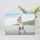 メレカリキマカ |ハワイアンの休日の写真カード シーズンカード (スタンド正面)