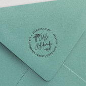 メレカリキマカ |ハワイアン休日差出人住所 セルフインキングスタンプ