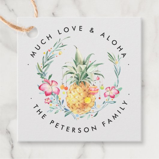 メレカリキマカ |ホリデーギフトラベル フェイバータグ (正面)