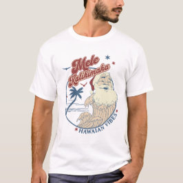 メレカリキマカ メリークリスマス ハワイアンスタイル Tシャツ