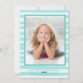 メレカリキマカ | 4フォトティール(緑がかった色)クリスマス シーズンカード (裏面)