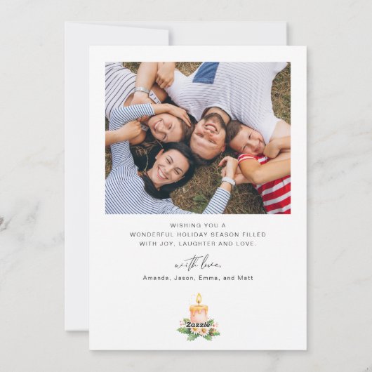 メレカリキマカgroovyクリスマスカード シーズンカード (裏面)