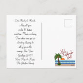 メレカリキマカY'allクリスマスビーチはがき シーズンポストカード (裏面)