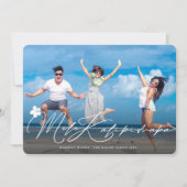 メレカリキマスタイリッシュカ脚本クリスマス写真 シーズンカード (正面)