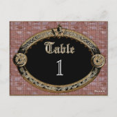 メレディス表番号カード ポストカード (裏面)