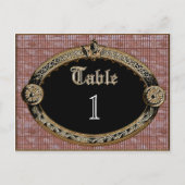 メレディス表番号カード ポストカード (正面)