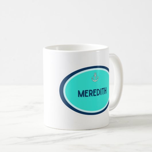 メレディスNHレイクウィンニペサウキーコーヒーマグ コーヒーマグカップ (正面右)