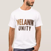 メレニン・ユニティ - 強さの滴る色合い Tシャツ (正面)