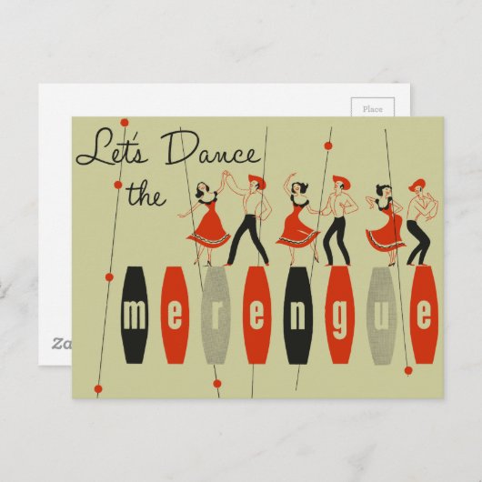 メレングを踊ろう ポストカード (正面/裏面)