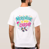 メレンゲが私の有酸素運動 Tシャツ (裏面)