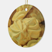 メレンゲフランスののクリスマス飾り セラミックオーナメント (左)