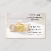 メレンゲベーカリーベーカー生地ベークショップシェフ 名刺 (正面)