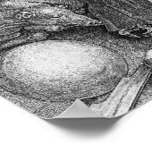 メレンコリアプリントバイアルブレヒト ポスター (角)