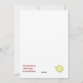 メレ・カリキマカのアロハシャツボーダー シーズンカード (裏面)