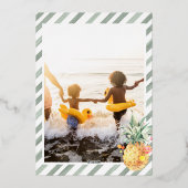 メレ・カリキマカ | クリスマス フォト コラージュ カード (裏面)