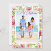 メレ カリキマカ トロピカル フローラル クリスマス フォト (正面)