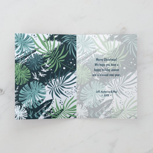 メレ カリキマカ トロピカル 折りたたみ 写真 シーズンカード (内部)