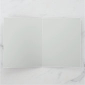 メレ・カリキマカ ハワイアン エレガント クリスマス パーム カード (内部)