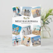 メレ・カリキマカ　フォト・コラージュ シーズンカード (スタンド正面)