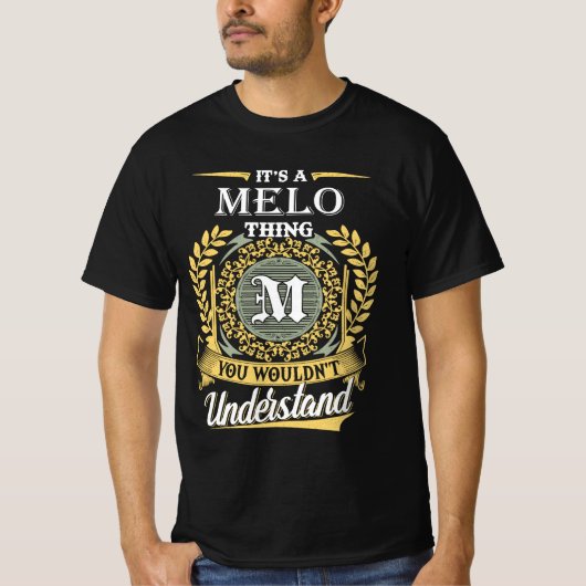 メロってそういうものだから Tシャツ (正面)