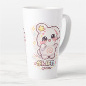 メロのモチバニー - できる限りのことをしてね! カフェラテマグ (右アングル)