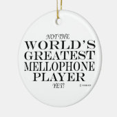 メロもっとも偉大ホン演奏装置およびセラミックオーナメント セラミックオーナメント (左)