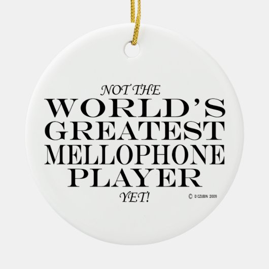 メロもっとも偉大ホン演奏装置およびセラミックオーナメント セラミックオーナメント (正面)