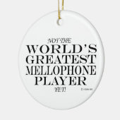 メロもっとも偉大ホン演奏装置およびセラミックオーナメント セラミックオーナメント (左)