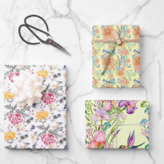 メロイエローラッピング紙シート ラッピングペーパーシート (正面)