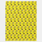 メロウイエロースビバー フリースブランケット (正面)