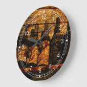 メロウオーク ラージ壁時計 (傾斜)