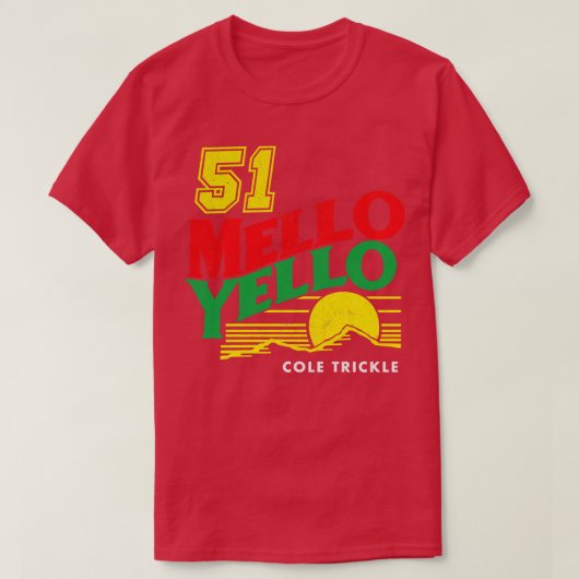 メロエリオコールトリクル51ヴィンテージ Tシャツ (デザイン正面)