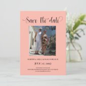 メロエレガントー写真の保存招待状 招待状 (スタンド正面)