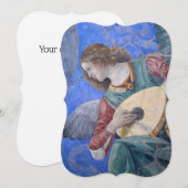 メロッツォ・ダ・フォルリによる『クリスマスの天使』ヴァチカン音楽家 シーズンカード (正面/裏面)