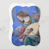 メロッツォ・ダ・フォルリによる『クリスマスの天使』 ヴァチカン シーズンカード (正面/裏面)