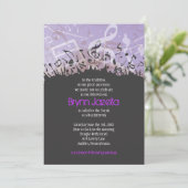 メロディオブザトーラバーバルミツワー招待状 招待状 (スタンド正面)