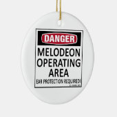 メロディオン作動領域 セラミックオーナメント (右)