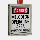 メロディオン作動領域 メタルオーナメント (右)